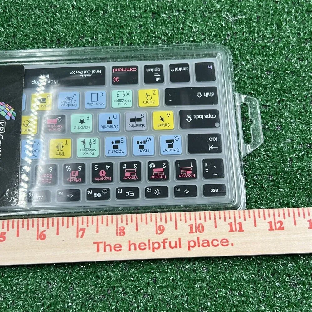 KB Covers Final Cut Pro X Keyboard Cover For MacBook Pro-MacBook‎ New